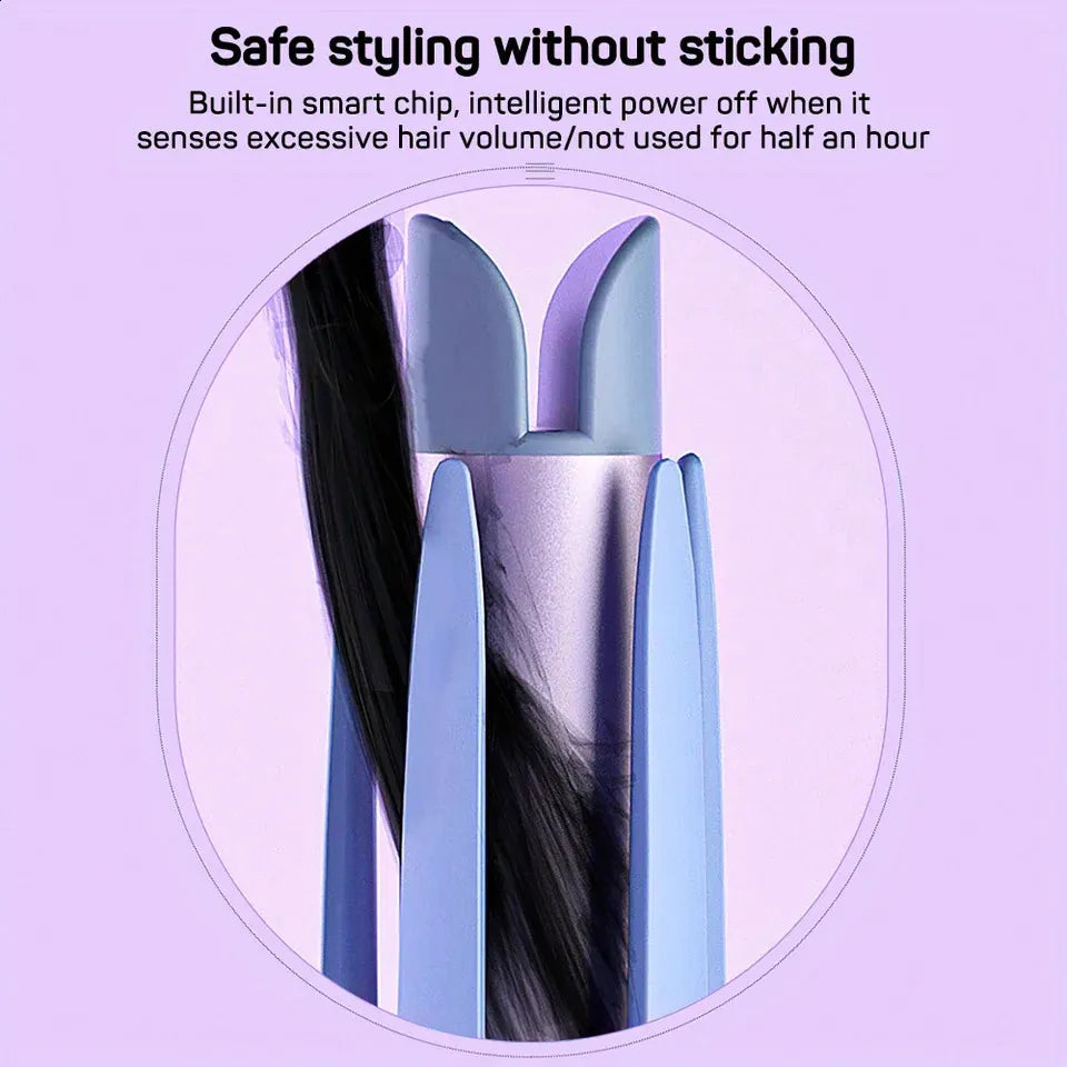 Automatic Hair Curler 32MM Auto Rotating Ceramic Roller Professional Curling Iron Wand Waver 241118